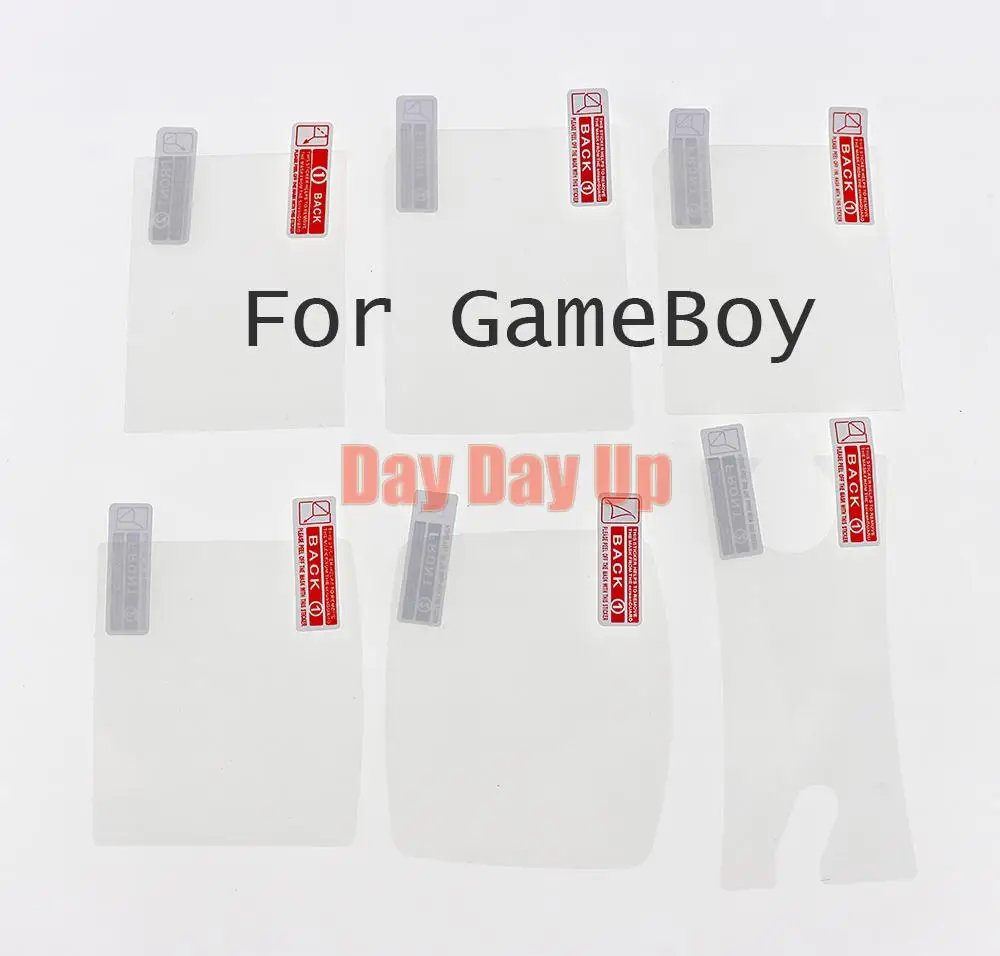 1pc para gameboy advance protetor de tela lcd para gba gb gbasp gbc gbp gbm película protetora acessório
