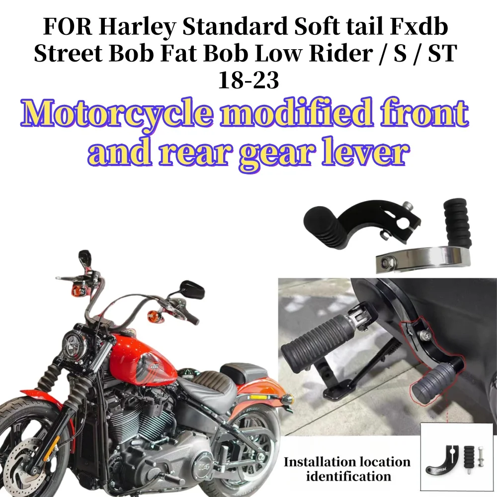 

Motorcycle Pinnacle Chrome Footpeg Speed ​​Regulator, Harley Standard Softail, FXDB Street Bob, Fat Bob Low Rider, S, ST 18-23