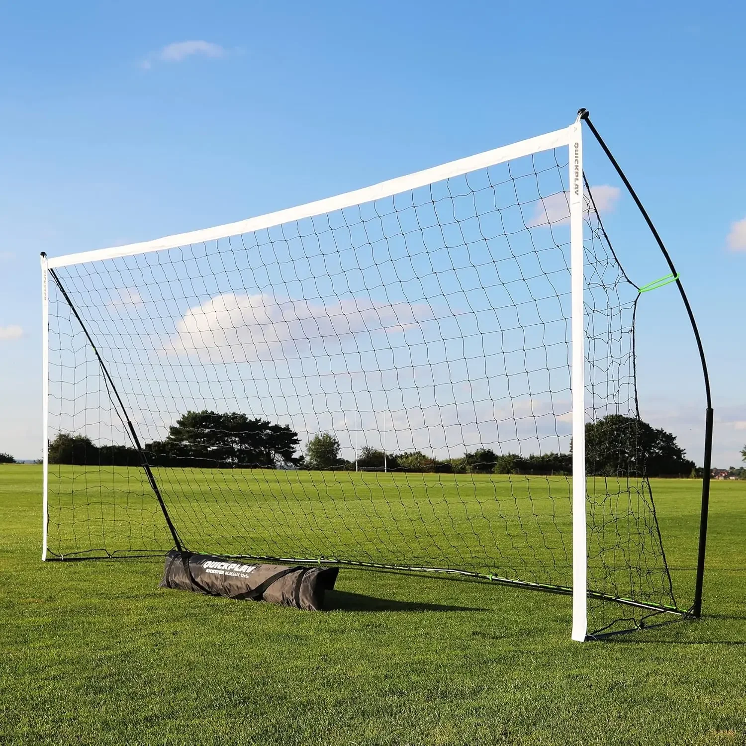 Soccer Goal Range – Ultra Portable Soccer Goal  Quick and Easy Set Up  Includes Soccer Net and Carry Bag