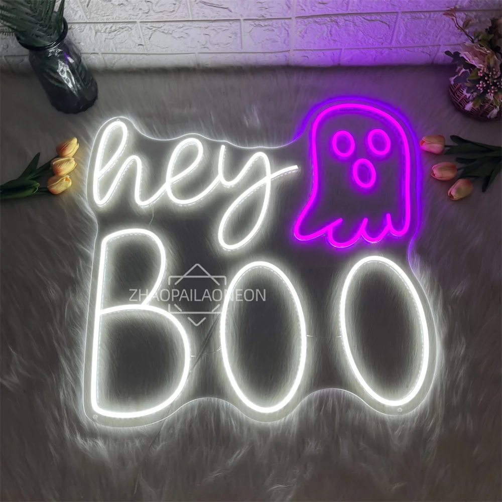 Hey Boo Led Neon Si…