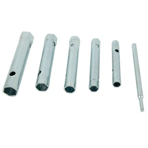 6 पीस 8-17 मिमी मीट्रिक ट्यूबलर बॉक्स रिंच सेट ट्यूब खोखले सॉकेट रिंच फ़िल्टर रिंच पेशेवर ऑटोमोटिव मरम्मत उपकरण सेट 12 best sales ट्यूब उपकरण - №4