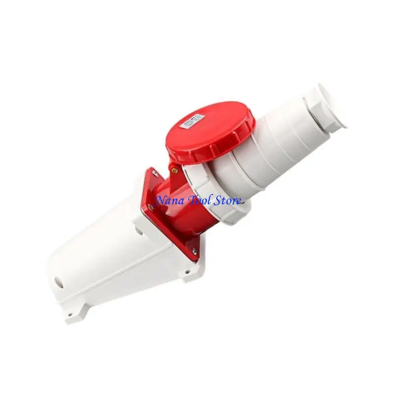 

31GJ Multipurpose 3 Phase Industrial Electrical Connectors 5 Wire 380V 63A Rating IP67 Designs Accessory for Machinery