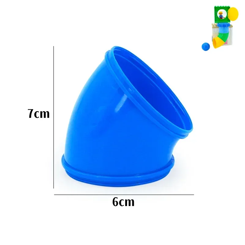 Grote bouwstenen Glijbaan Trap Schommel Wip Reuzenrad Serie Compatibel Duploe Grote Baksteen Kinderen Educatief Speelgoed Kid Gift - afbeelding 1