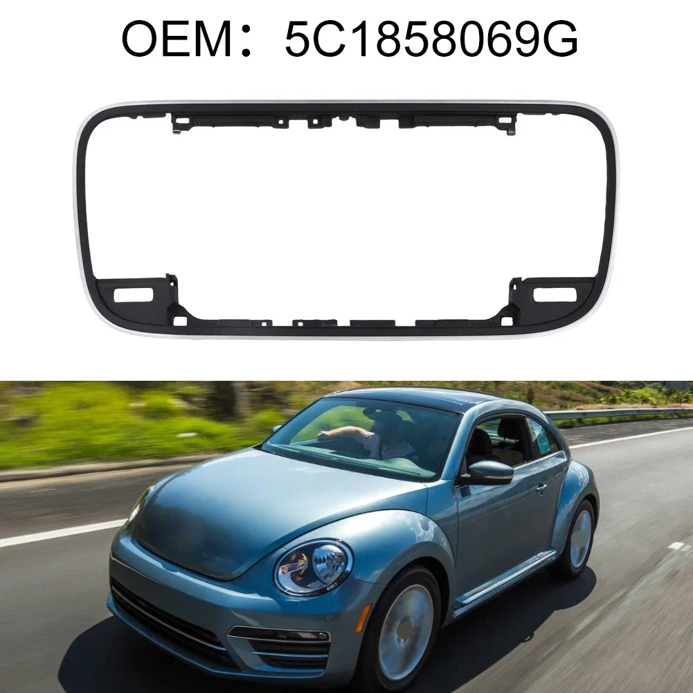 For Dashboard Restoration Dashboard Air Vent Trim Dashboard Air Vent Trim Frame Black Silver for OEM Replacement Part