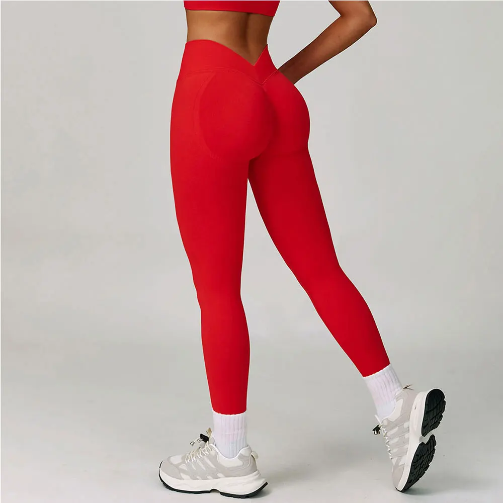 

Seamless Sports Leggings Woman High Waist Yoga Pants Tummy Control Squat Proof Gym Clothes Fitness Workout Scrunch Butt Tights