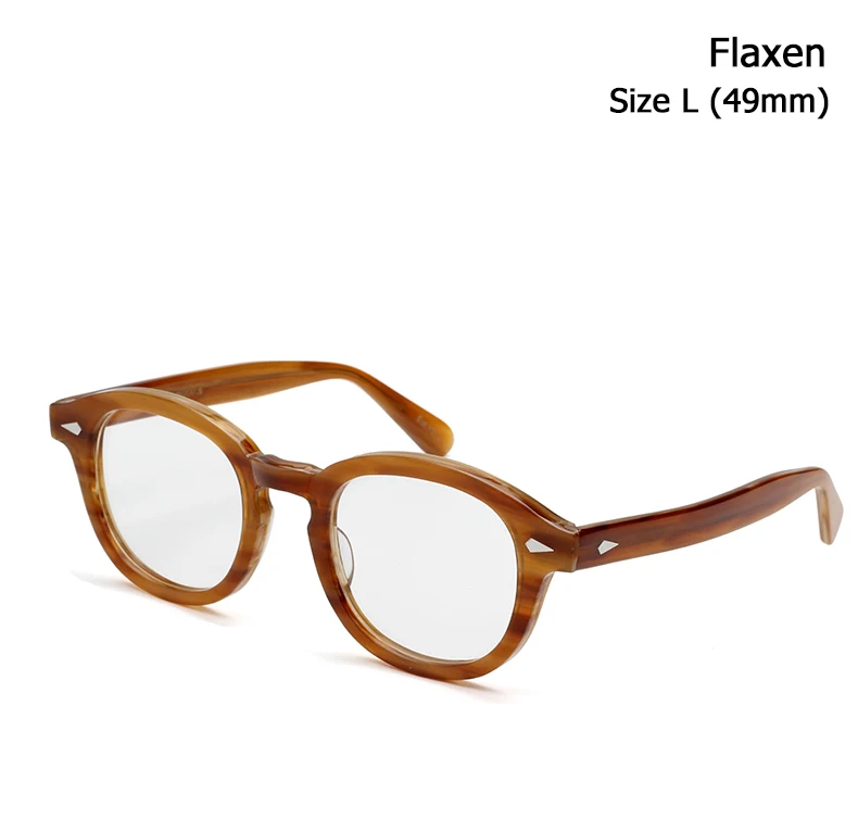 NONE Brillen Rahmen Männer Johnny Depp Lemtosh Optische Gläser Frauen Computer Brille Klare Linse Acetat Rahmen Luxus Marke Vintage 6