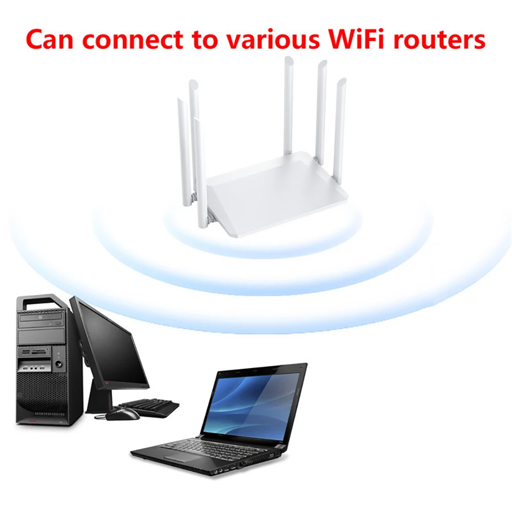 USB صغير واي فاي محول 150Mbps 2.4G بطاقة الشبكة اللاسلكية USB LAN دونغل 802.11 b/g/n 5db هوائي واي فاي استقبال للكمبيوتر المحمول