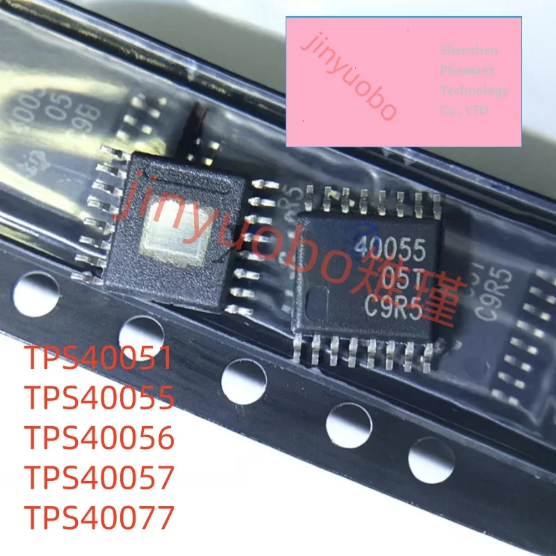 (5piece)TPS40055PWPR TPS40057PWPR TPS40051 TPS40055 TPS40056 TPS40057 TPS40077 40051 55 56 57 77 TSSOP-16 Chipset