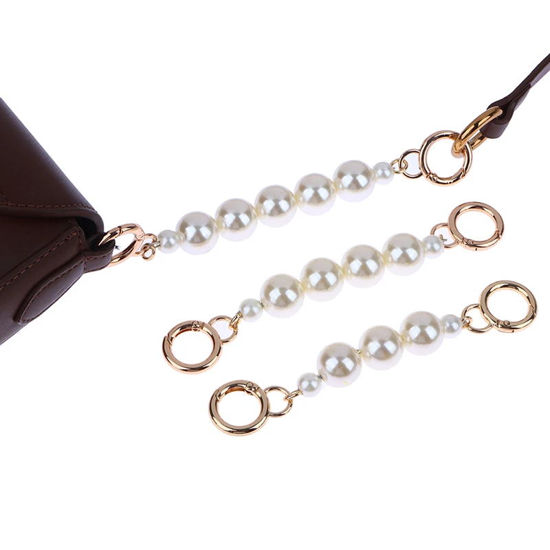 Taschenverlängerungskette, Umhängetasche, Perlenkettenriemen, Handtaschen-Hängeverschluss, DIY-Kettenanhänger, Schultertaschen-Zubehör – Detail 9