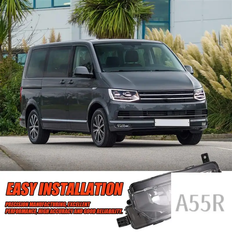 

5R-Car Front Fog Light Halogen Kit Fit For VW Transporter T6 T7 2016-2019
