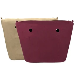 Nuovo Classico Solido di Formato impermeabile Inserto Rivestimento Interno Inserto Tasca Con Cerniera per Obag O borsa Del Sacchetto pacchetto di Silicone accessori