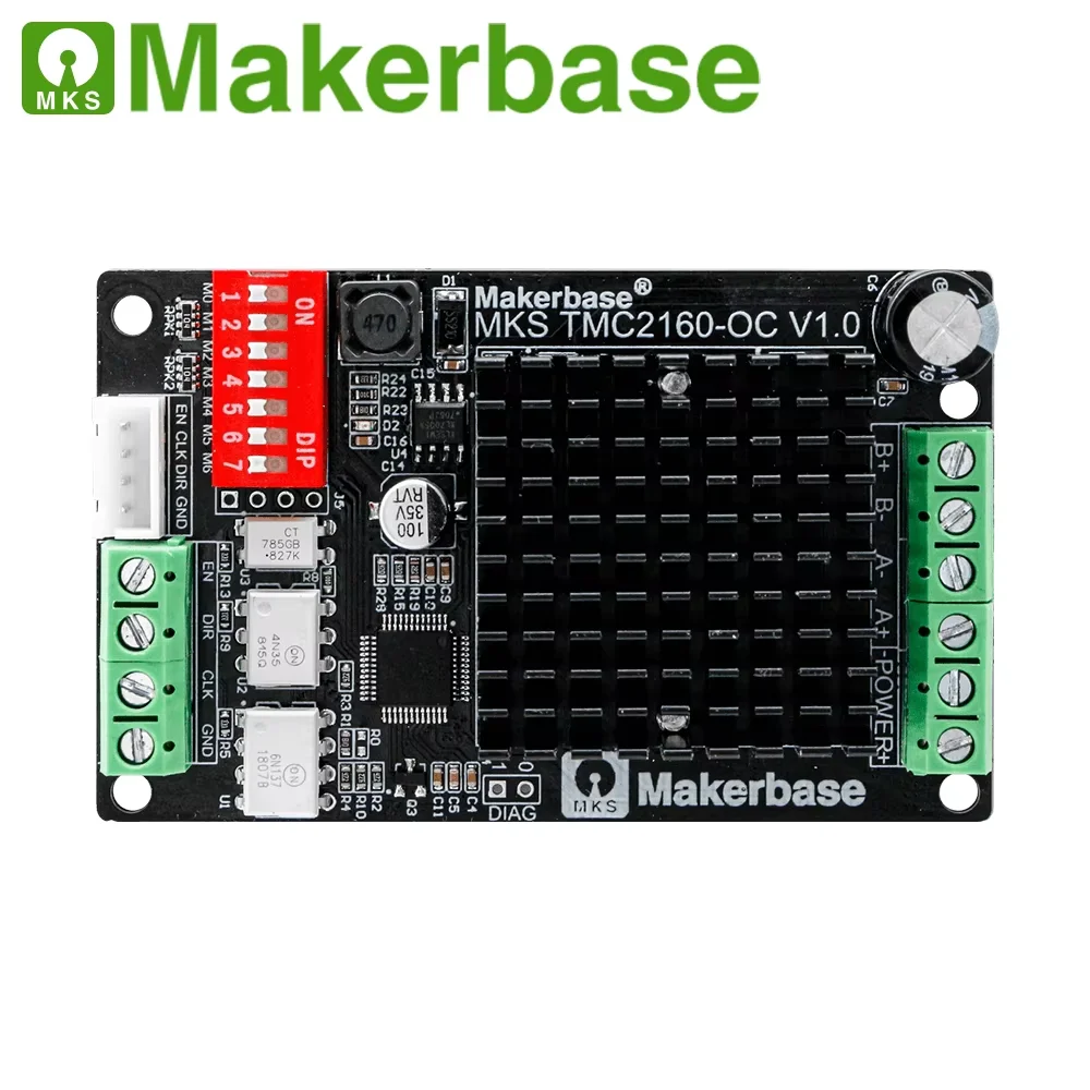 Makerbas MKS TMC2160_OC TMC2160 sterownik silnika krokowego CNC części drukarki 3D wysoki moment obrotowy ultra dość dla Gen L SGen — zdjęcie 7