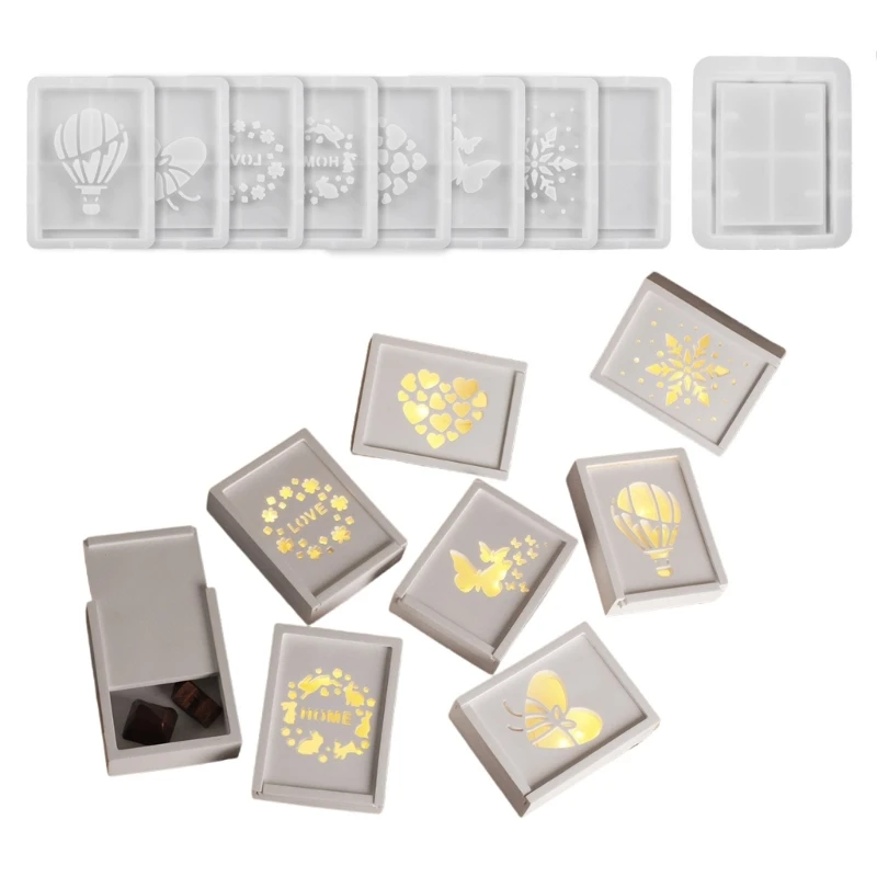 

Silicone Rectangular Mold Easy to Clean Silicone Hand-Making Supplies