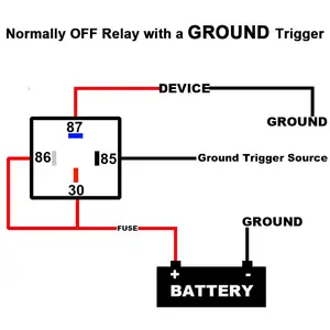 Röle otomotiv soket kilitleme 40Amp çizilmeye dayanıklı kamyon araba Van motosiklet tekne 4-Pin DC 12V 1 Adet 6 Büyük satış, röle, akü, 12v - №5