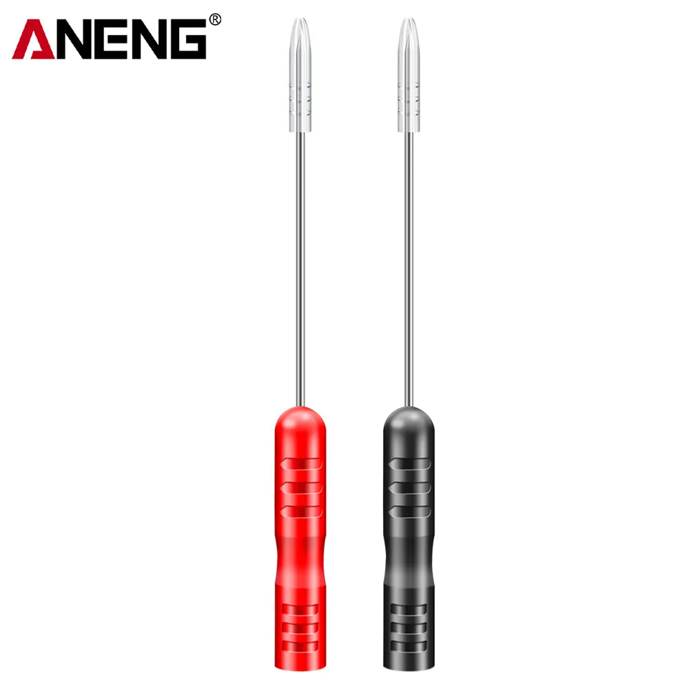 ANENG PT2003 1 Paar Universal-Multimeter-Prüfspitze, Messleitung, Verlängerung, Piercing, Nadelspitze, Sonde, abnehmbares Zubehör