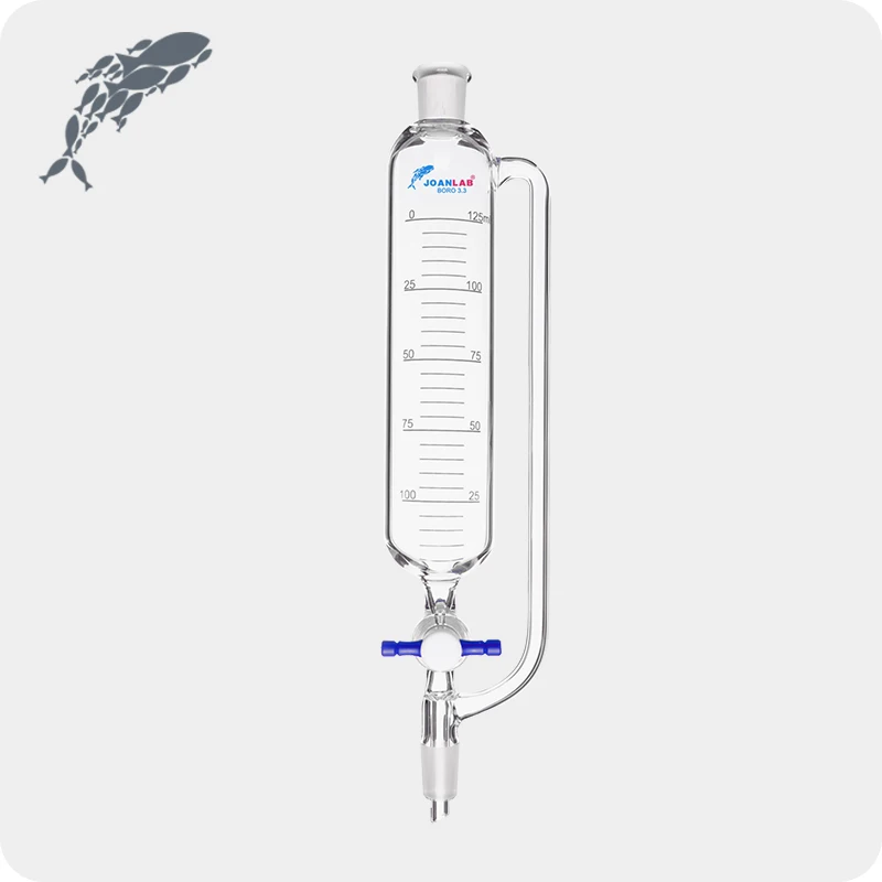 

JOAN Borosilicate Glass Pressure Equalizing Dropping Separating Funnel With PTFE Scock