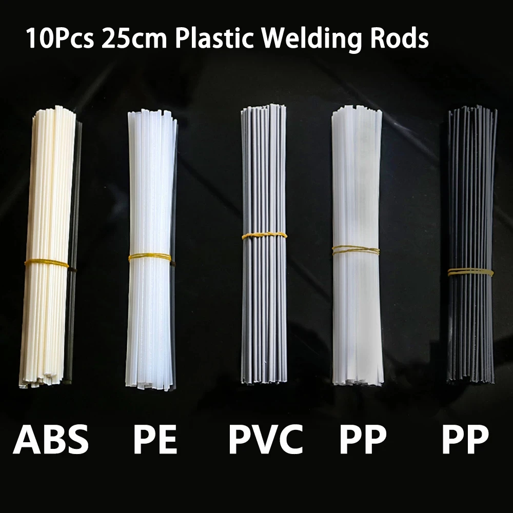 Useful Plastic Welding Rods Soldering Supplies Non Toxic And Tasteless Soldering Tools 9.84 Inch ABS/PP/PVC/PE Bumper Repair