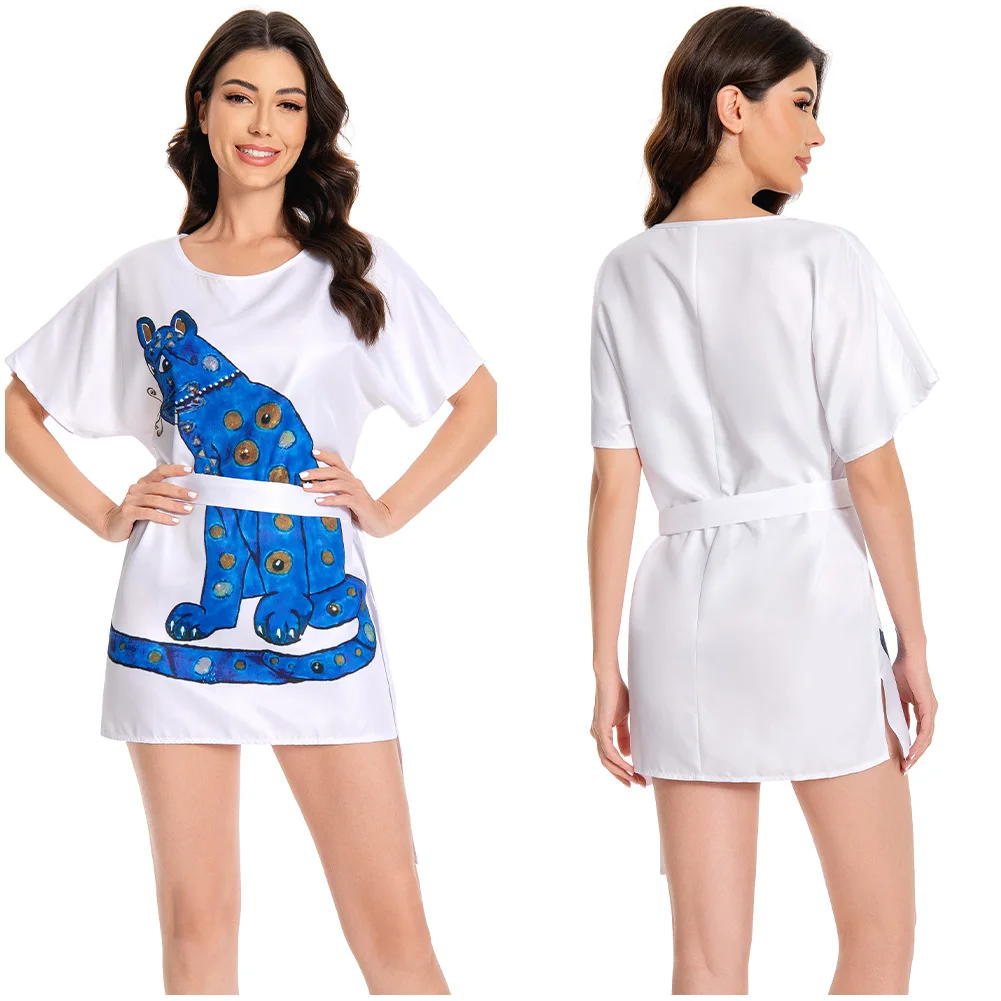 Anni Cosplay Costume Agnetha Girl Disguise Anni-Frid Agnetha Cat Dress Movie 70s Women Costume Vintage Dress T-shirt Outfits