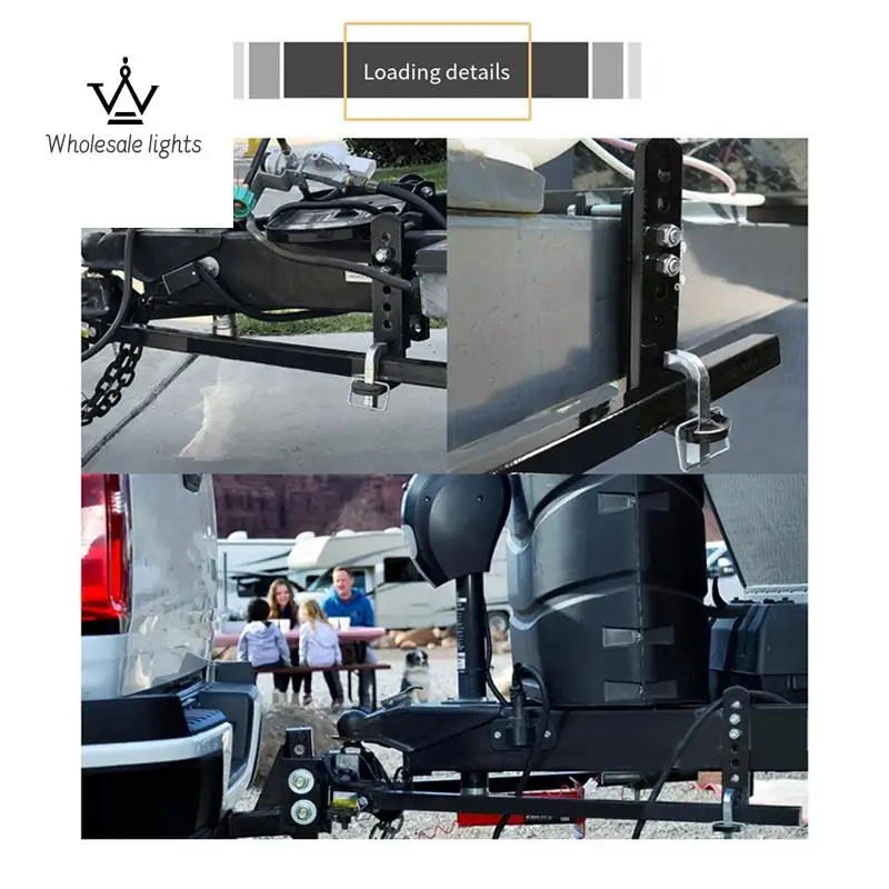 

2PCS Trailer Sway Control Bracket 95-01-5600 For Equalizer Hitch-Weight Distribution System For 3,4,5,6In Trailer Frame