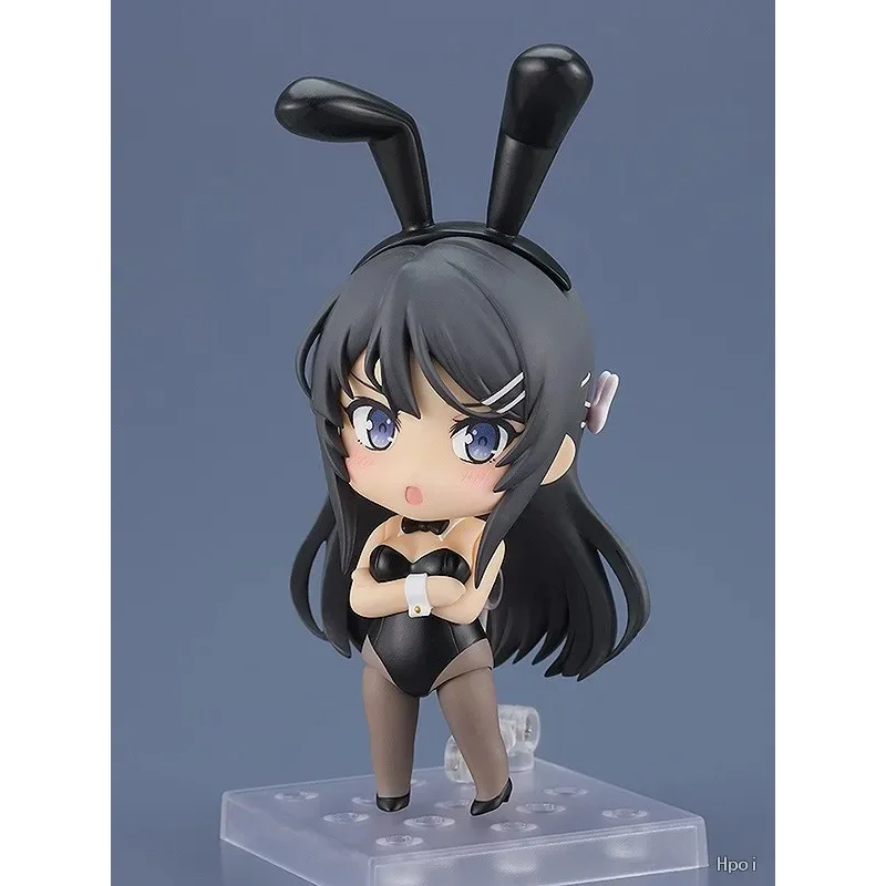 Oryginalny GSC Nendoroid 2417 Seishun Buta Rascal Mai Sakurajima Figurki Animacyjne Model Ozdoby Ruchome Kolekcja Seria