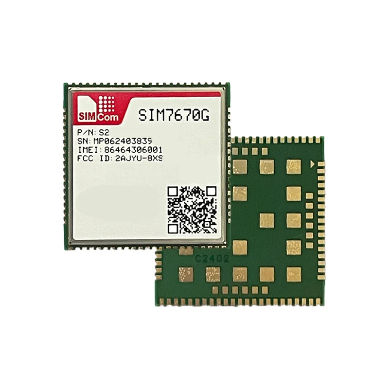 SIMCOM LTE Modülü SIM7670G SIM7670G-LNGV SIM7670G-MNGV Ses olmadan küresel sürüm