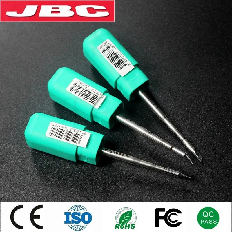 

10PCS Original JBC C210 Soldering Iron Nozzle For Phone PCB Motherboard Welding Work C210018 C210020 C210002 Soldering Tips