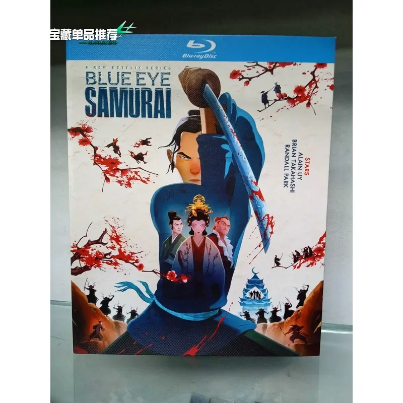 Blu-ray Disc Japanese Animation Blue Eyed Samurai 2023 New Box Set Collection