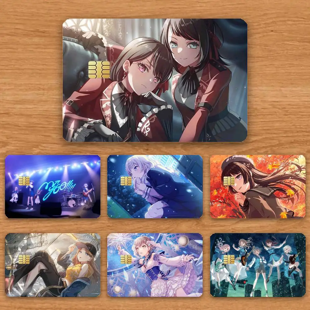 

BanG Dream It's Mygo Card HD Stickers Game Card Decal Card Matte Film Skin Small Chip Waterproof Sticker