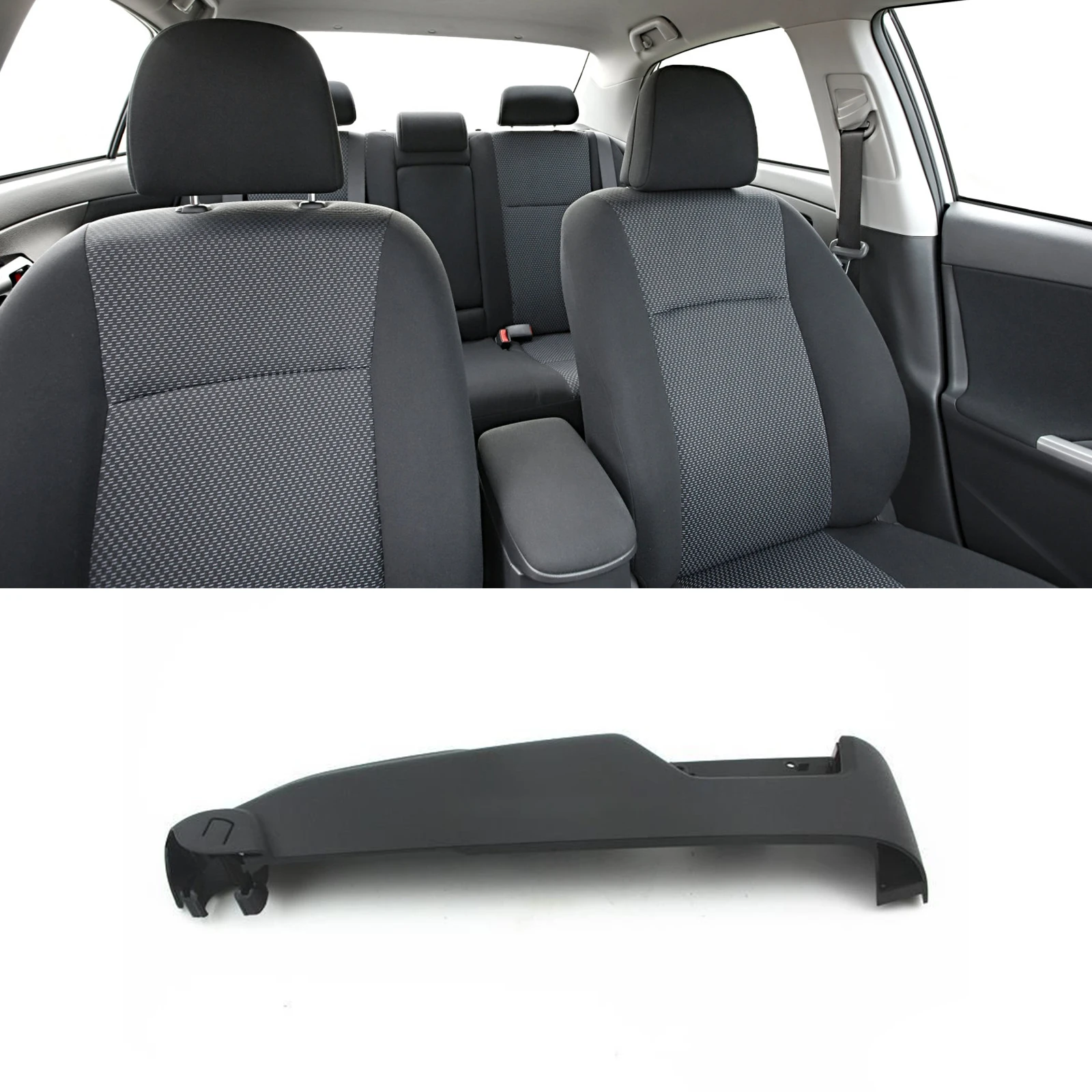 39802011 LH Black Power Seat Outer Trim Cover Mocca Brown Front Drivers Side No Massage Mode For VOLVO XC90 S60 S80 V70