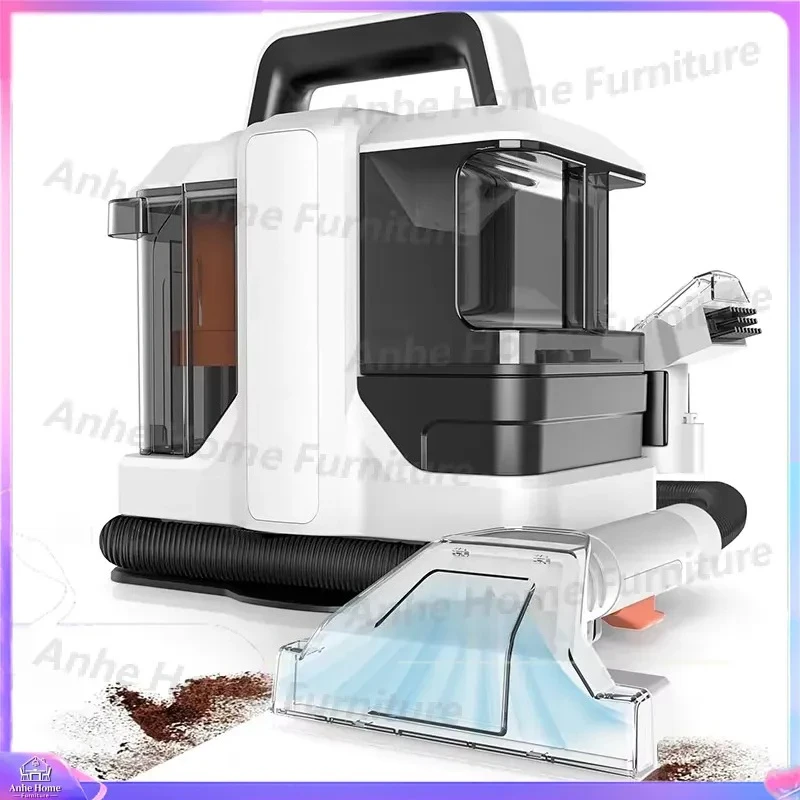 Portable Wet Dry Vacuum Cleaner for Carpet Sofa Pet Hair Shampoo Cleaning Spot Removal Interior Car Detailing