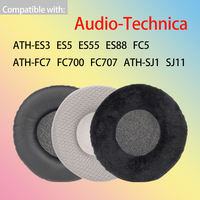 Earpads for Audio-Technica ATH-ES3 ES5 ES55 ES88 Headphones FC5 FC7 FC700 FC707 Ear Cushions SJ1 SJ11 Headset Pads Foam Cover