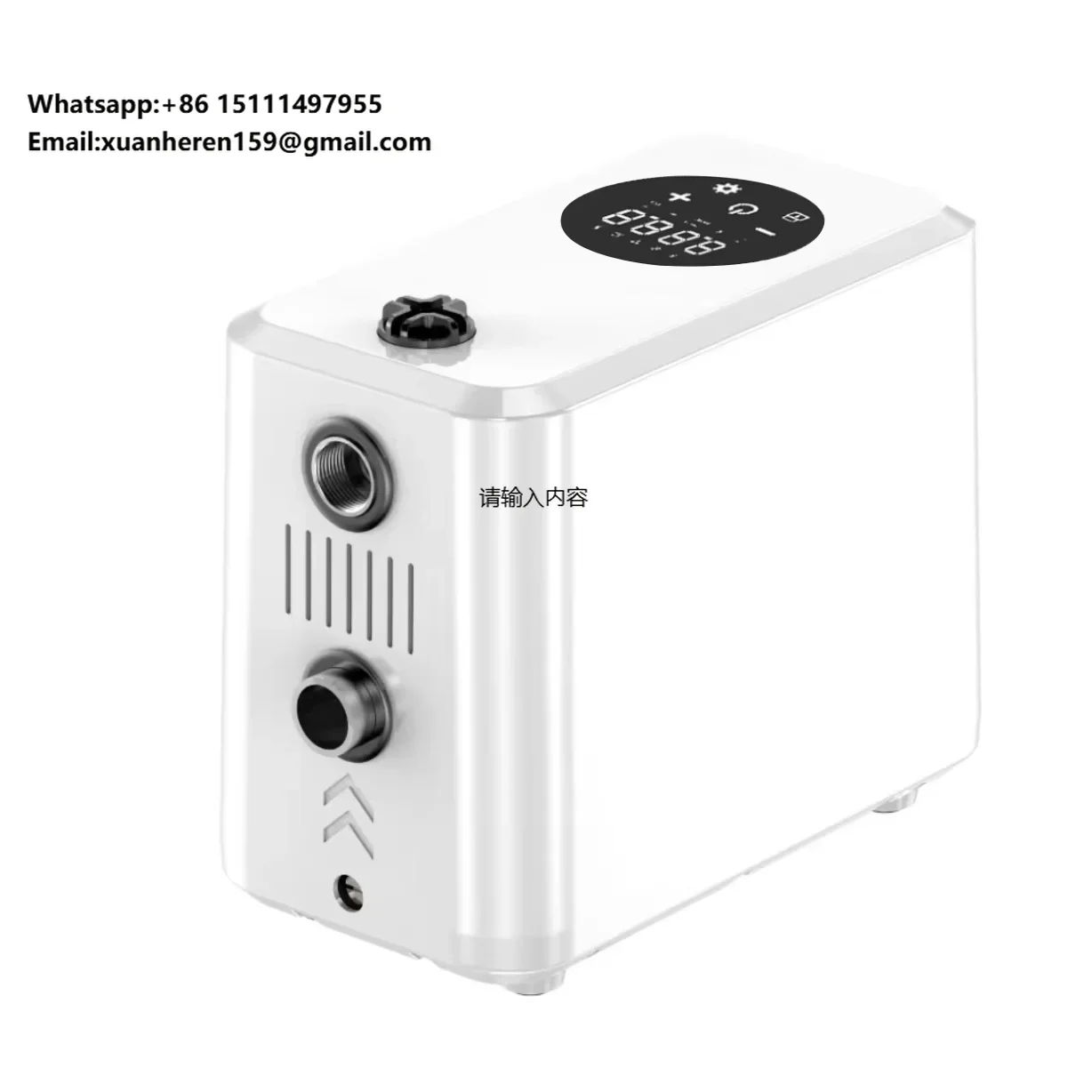 900W Intelligent Self-Priming Pressure Booster Pump Silent Domestic 60Hz Variable Frequency Centrifugal with Motor Power Supply