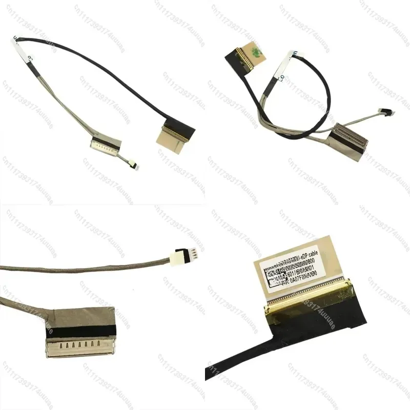 40 Pin EDP LCD Video Display Cable for Asus GX502 GA502 GU502DU Laptop Screen Ribbon Wire Connector 1422-03C50A2 Replacement