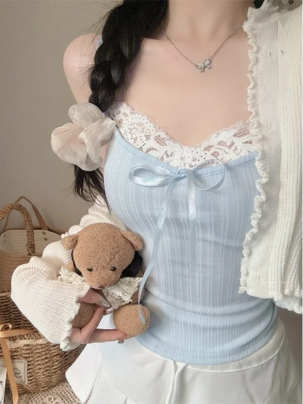 

Кружевной укороченный топ больших размеров, женская летняя белая внутренняя одежда, верхняя одежда для похудения, модная облегающая одежда для поездок на работу