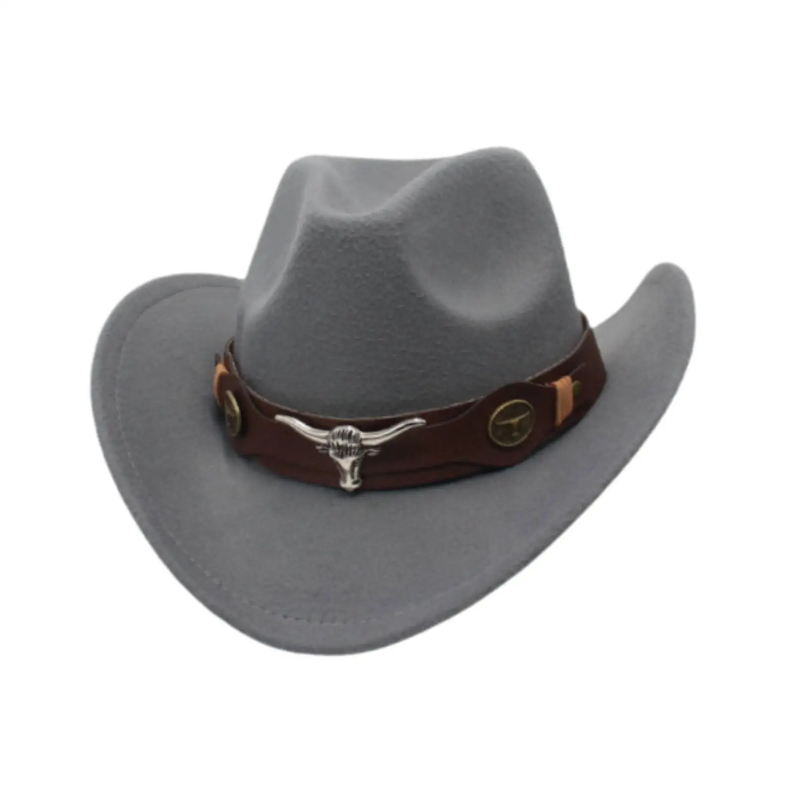 Western Cowboy Hat Dress up Costume Accessories for Celebration Festival Holiday