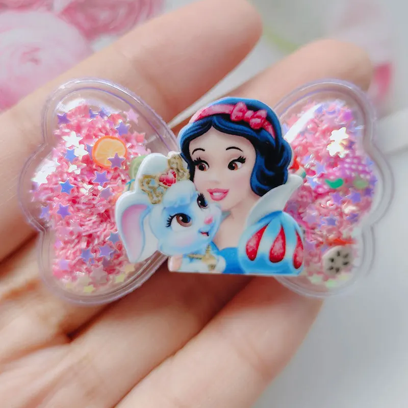 Disney gefroren Prinzessin Haarnadel Anime Figuren Elsa Kinder Haarnadel Spielzeug Kawaii Mädchen Haars pange Haarschmuck Kinder Geschenke