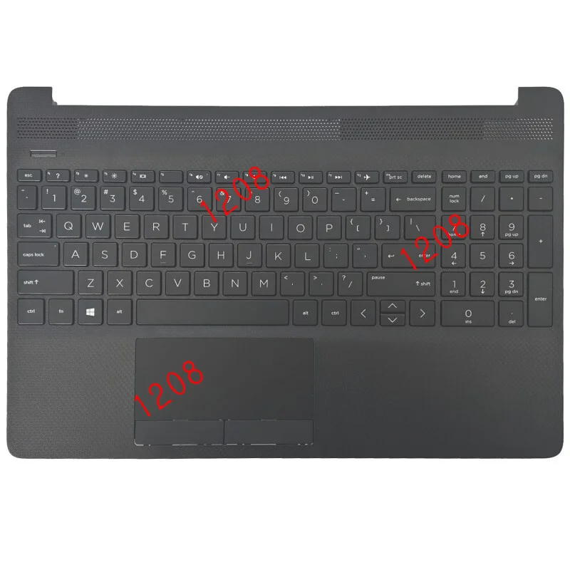 NEW For HP Pavilion 15-DW0037WM 15-DW0052WM 15-DW0046NR Palmrest No Backlit Keyboard L94460-001, M31100-001, AP2H8000E00, AP2H80