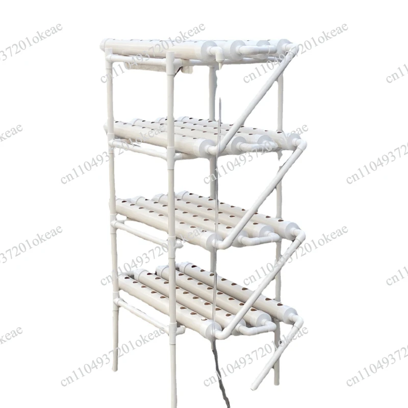 Pipeline planter Hydroponic system Soilless cultivation equipment Balcony Hydroponic vegetables Multi-layer planting flower