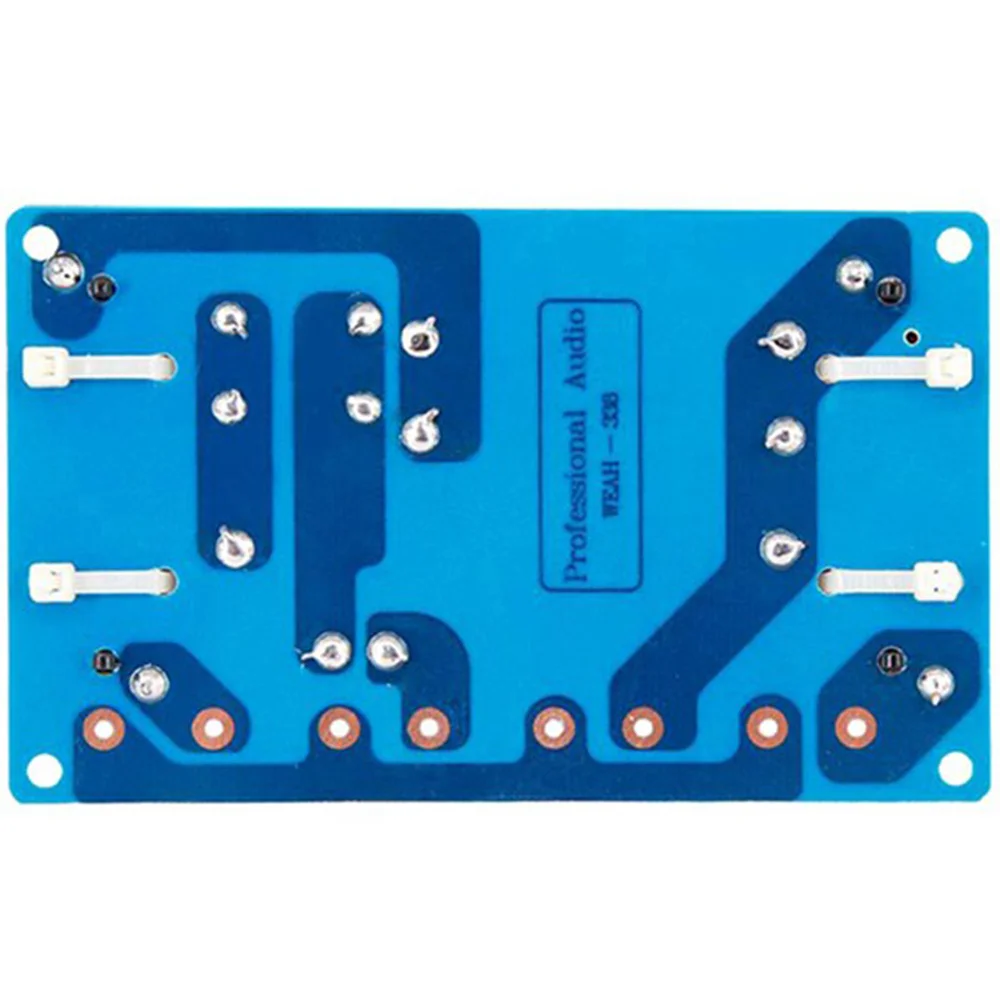 2 шт.-338 3-полосный аудиоделитель частоты, делитель частоты высоких + средних + басовых частот, фильтр для 8-дюймового динамика «сделай сам»