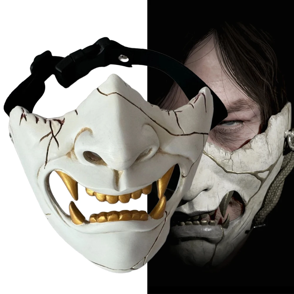 

Game Death Stranding 2 Sam Porter Bridges Cosplay Mask Adult Full Face Masks Prajna Ghost Helmet Halloween Costume Prop