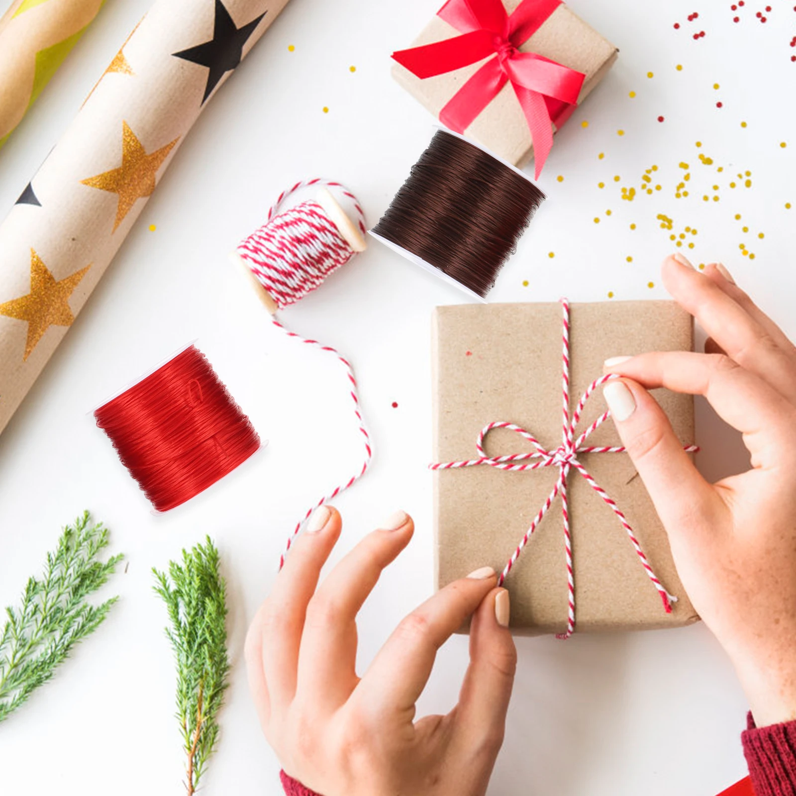 

4 Rolls Jewelry Rope Premium Beading Thread For Diy Necklace Bracelet Anklet Making Bracelet Rope Jewelry Supplies