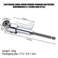 105 Degree Right Angle Drill Adapter Flexible Shaft Extension Bit for Screwdriver Hand Tool Electric Drills Cornerer Accessories 3