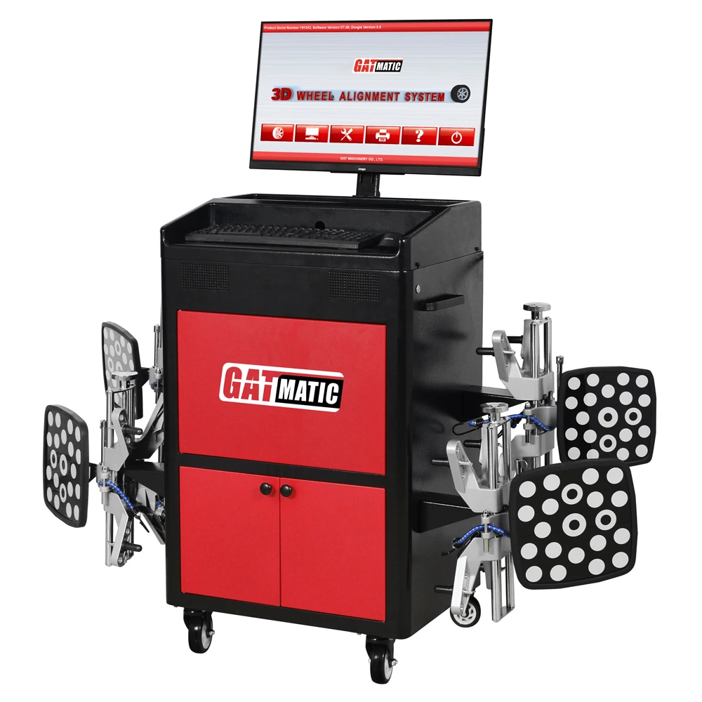Factory Direct Portable 3D Auto Wheel Alignment Machine LED Display CE ISO Certified Global Multi-language Car