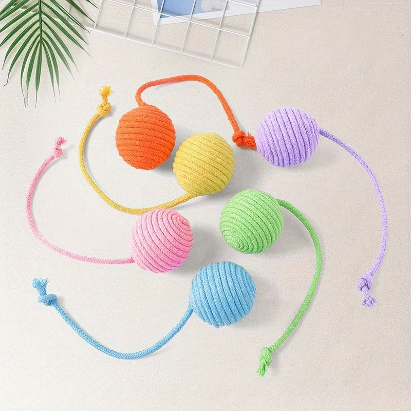 3pcs Cat Toys, Cat Voice Toys, Cat Teasing Balls, Pet Grindi