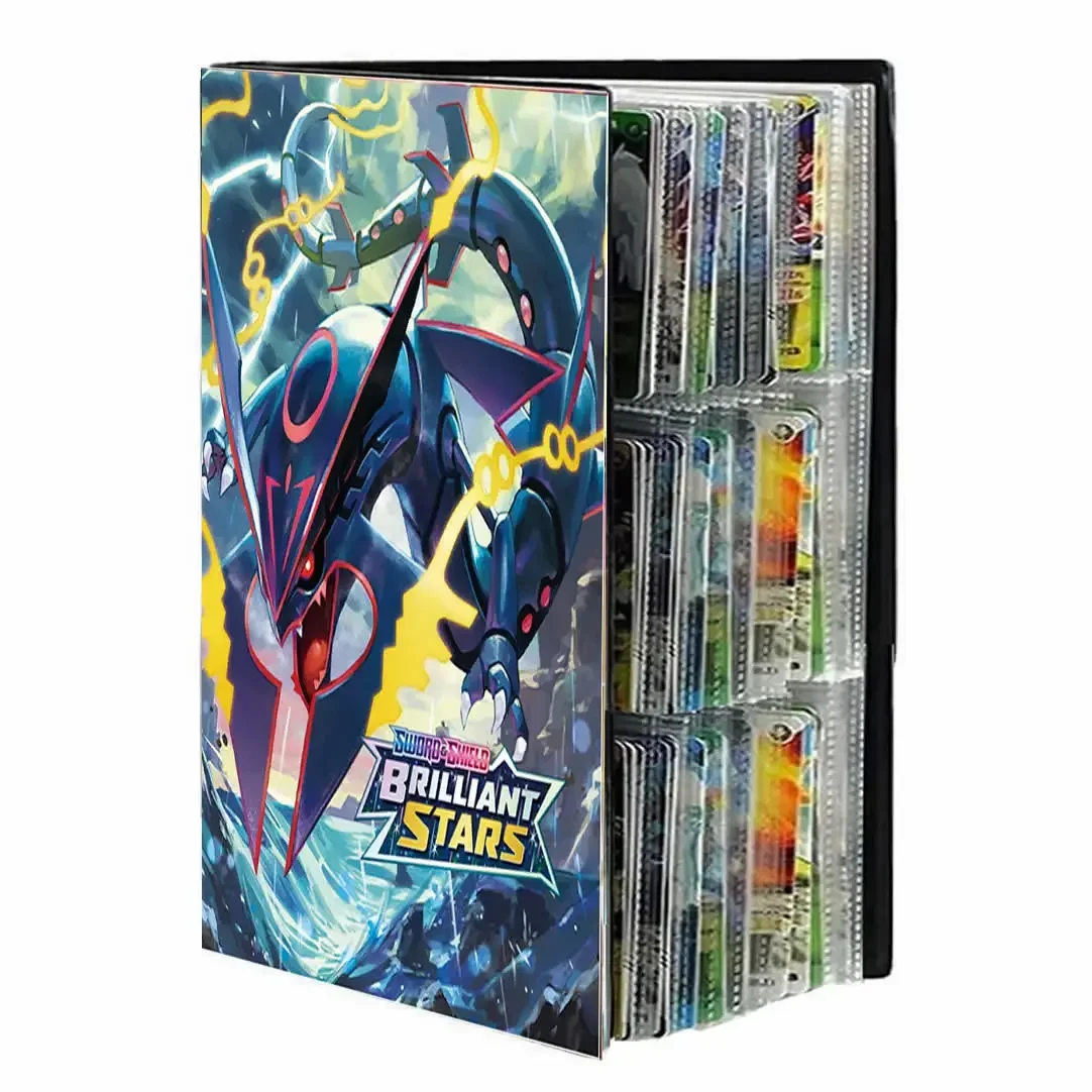 9 Pocket 540PCS Charizard Squirtle Holder Binder Collections Holder Anime Card Protector Notebook Pokemones Album