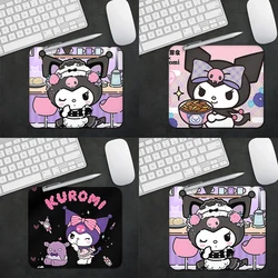 Niedlichen Anime Kuromi Gaming Mauspad xs kleines Mauspad für PC Gamer Desktop Dekoration Büro Maus Matte Deskmat Teppich