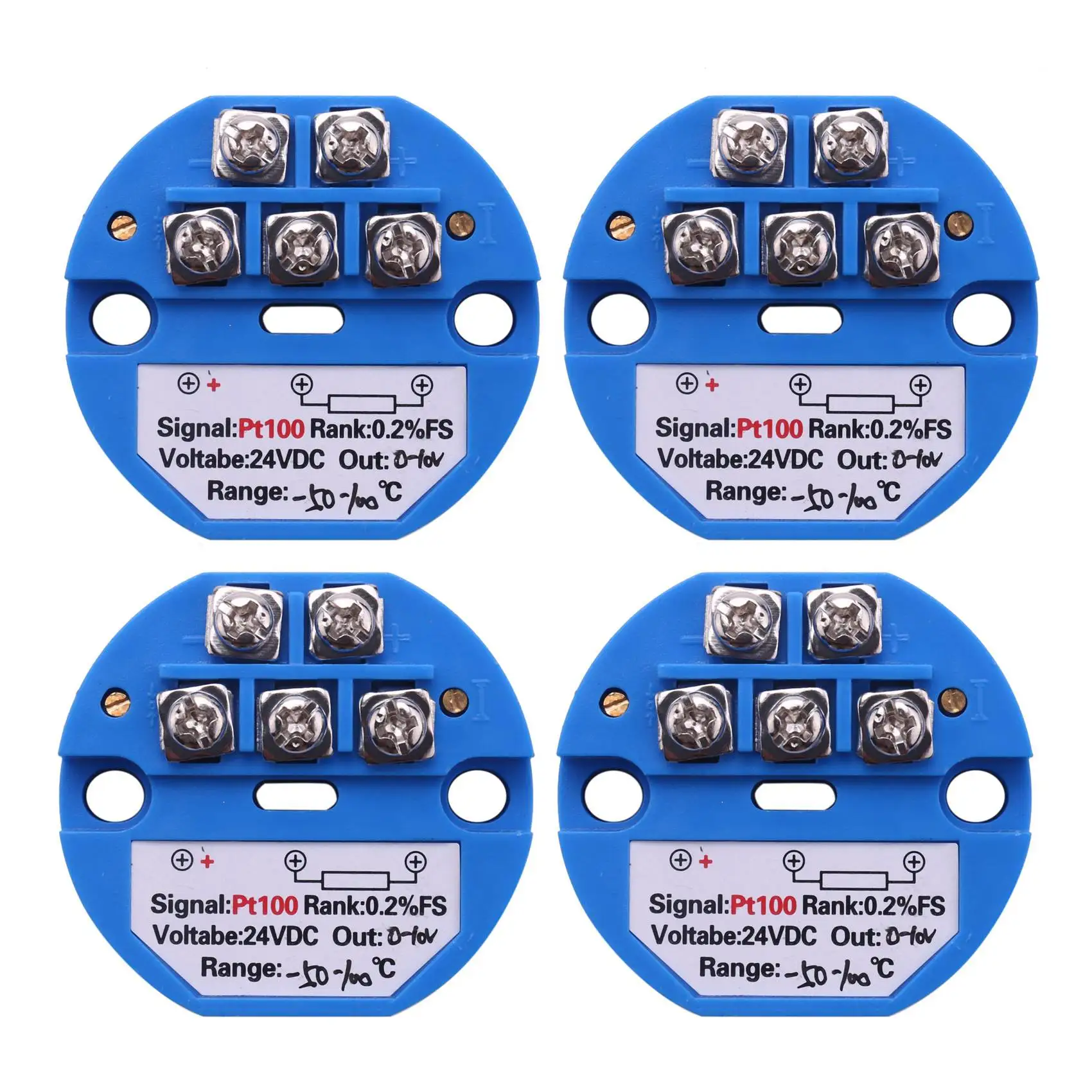 A53Q-4X RTD PT100 Датчик температуры DC24V минус 50–100 градусов Выход 0–10 В