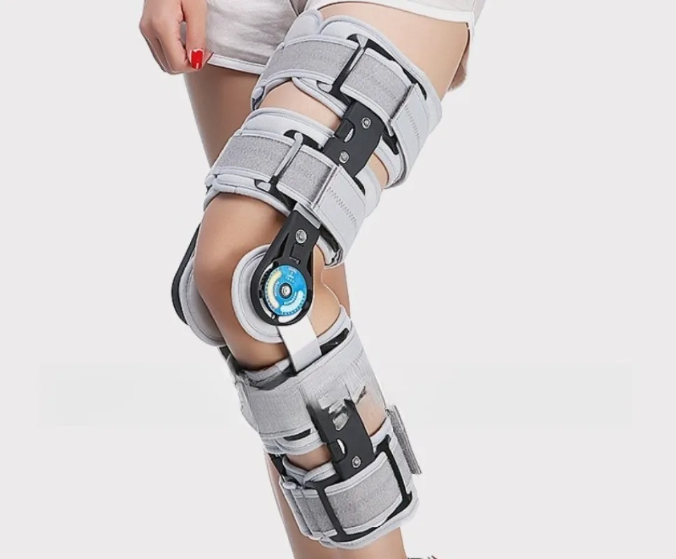 Adjustable Knee Fixation Braces Lower Limb Protectors, Knee Orthotics, Fixation Braces