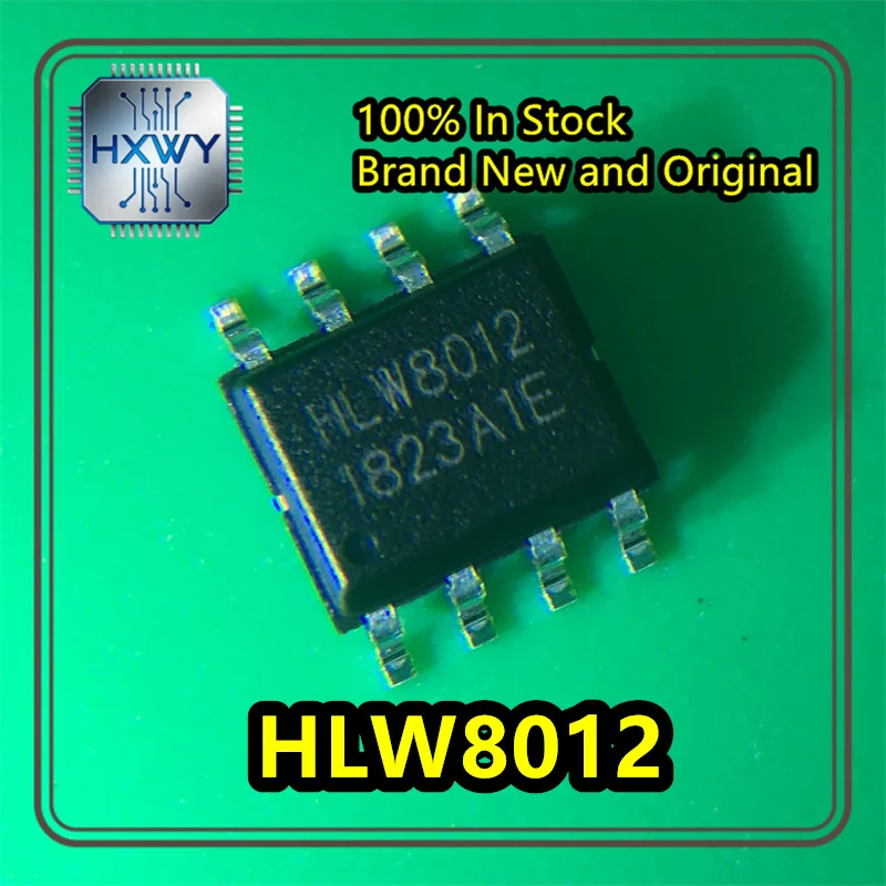 (20/100 pieces) HLW8012 SOP-8 Single-phase Multifunctional Metering IC/Power Meter Chip, Brand New Original Stock, Electronic IC