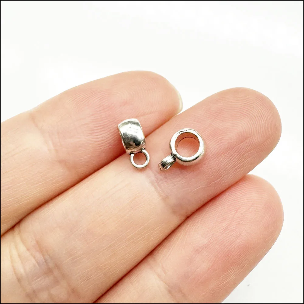 Tiny Bail Connectors for DIY Jewellery Making